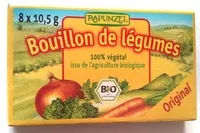 Mängden socker i Bouillon cube de légumes Original