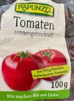 Mängden socker i Tomaten getrocknet