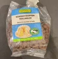 Mängden socker i Gocce di cioccolato al latte