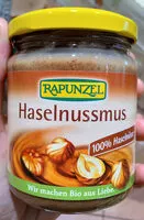 Mängden socker i Haselnussmus