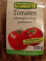 Mängden socker i Tomaten getrocknet