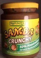 Mängden socker i SAMBA crunchy