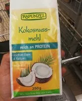 Mängden socker i Kokosnussmehl