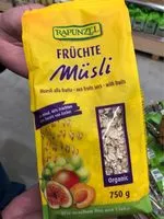 Mängden socker i Früchte Müsli - Muesli alla frutta