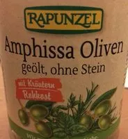 Mängden socker i Amphissa Oliven, geölt, ohne Stein