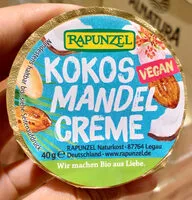 Mängden socker i Kokos Mandel creme