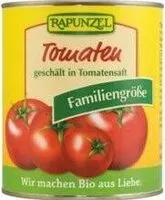 Mängden socker i Tomaten ganz geschält
