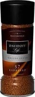 Mängden socker i Davidoff Café, Espresso, 100g