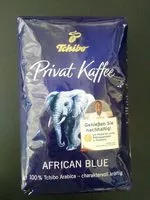 Mängden socker i Privat Kaffee African Blue