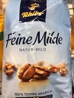 Mängden socker i Tchibo Kaffee Bohne