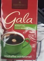 Mängden socker i Eduscho gala