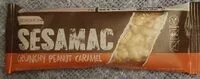Mängden socker i Sesamac Chrunchy Peanut Caramel