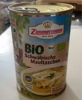 Mängden socker i Bio Schwäbische Maultaschen