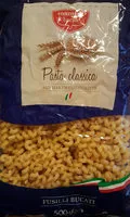 Mängden socker i Fusilli bucati
