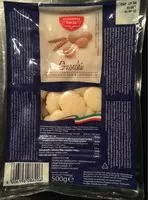 Mängden socker i Gnocchi Klößchen aus Kartoffeln
