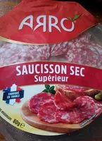 Mängden socker i Saucisson sec qualité superieure