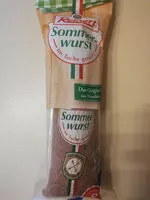 Mängden socker i Sommerwurst