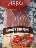 Mängden socker i Jambon  cru fumé