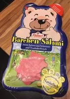 Mängden socker i Bärchen Salami mit Putenfleisch
