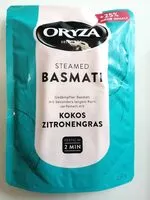 Mängden socker i Steamed Basmatireis Kokos Zitronengras
