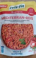 Mängden socker i Express Mediterran-Reis