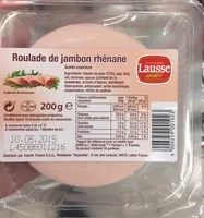 Mängden socker i Roulade de jambon rhénane