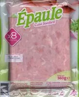 Mängden socker i Épaule cuite standard