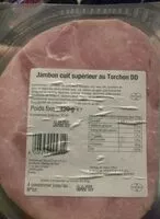 Mängden socker i Jambon cuit supérieur au torchon DD