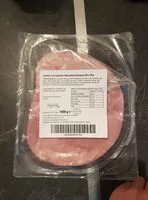 Mängden socker i Jambon cuit supérieur découenné dégraissé