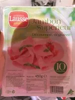 Mängden socker i jambon superieur dédouane degraisse