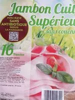 Mängden socker i Jambon cuit superieur