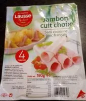 Mängden socker i Jambon cuit choix sans couenne Porc français