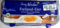 Mängden socker i Freiland-Eier