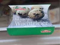 Mängden socker i 12 Frische Wachteleier