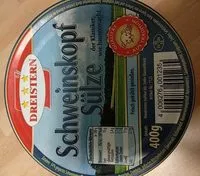 Mängden socker i Dreistern - Schweinskopf-sülze