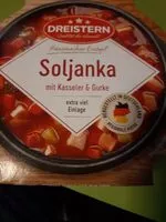 Mängden socker i Soljanka mit Kasseler