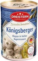 Mängden socker i Königsberger Klopse in kapernsauce