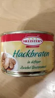 Mängden socker i Frikadellen im Zwiebelsauce