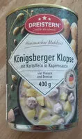 Mängden socker i Königsberger Klopse