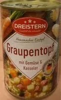 Mängden socker i Graupentopf mit Gemüse & Kasseler