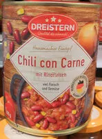 Mängden socker i Chili con Carne - Mit Rindfleisch