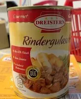 Mängden socker i Rindergulasch