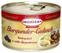 Mängden socker i Burgunder Gulasch