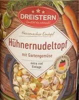 Mängden socker i Hühnernudeltopf