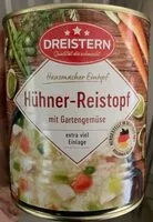 Mängden socker i Hühner-Reistopf