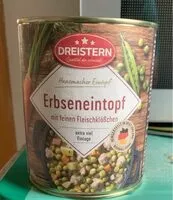 Mängden socker i Erbseneintopf