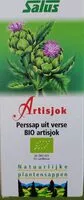 Mängden socker i Artichaut Suc Frais Bio - 200 ML - Salus