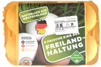 Mängden socker i Eier, Gewichtsklasse M