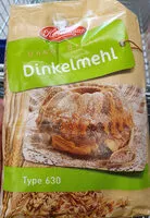 Mängden socker i Mehl Dinkelmehl Type 630