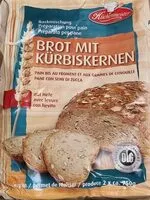 Mängden socker i Brot mit Kürbiskernen